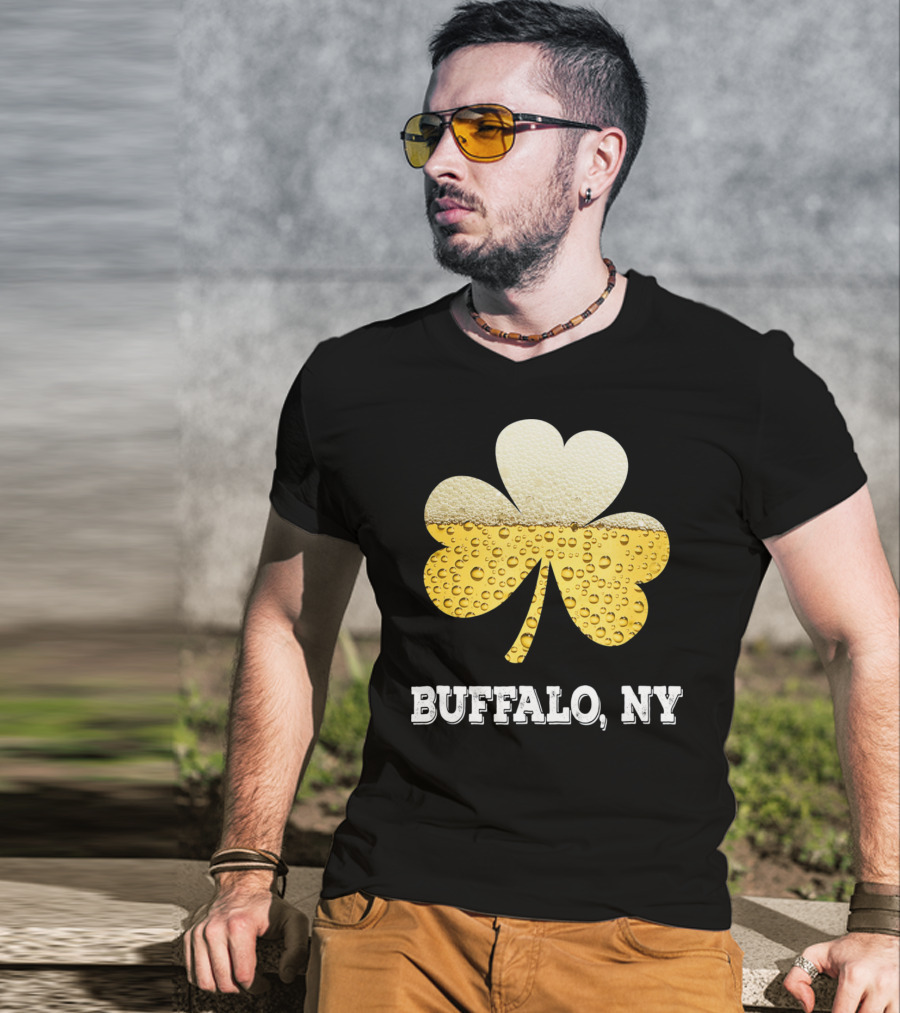 Buffalo NY Shamrock Beer T-Shirt