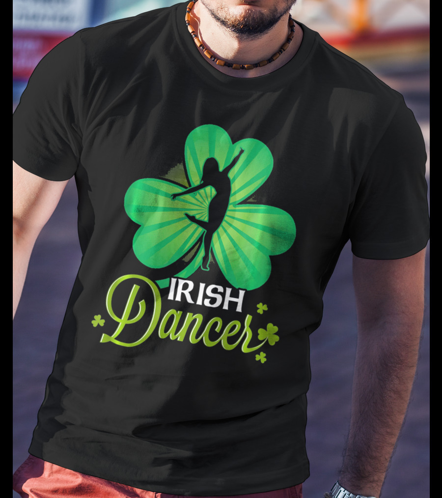 Irish Dancer Shamrock T-Shirt