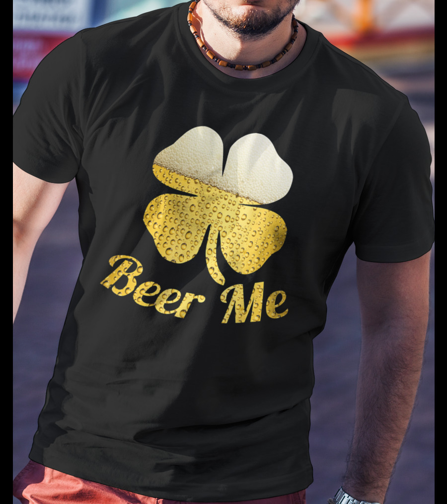 Beer Me Shamrock Bubbles T-Shirt