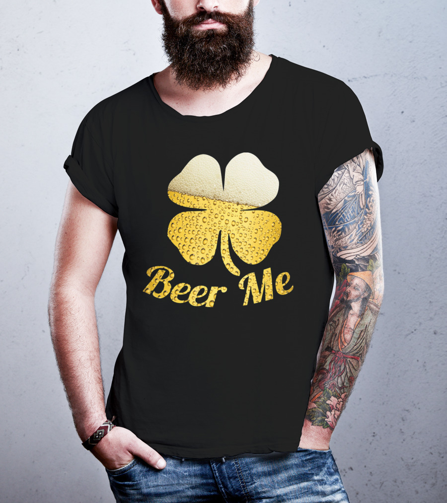 Beer Me Shamrock Bubbles T-Shirt