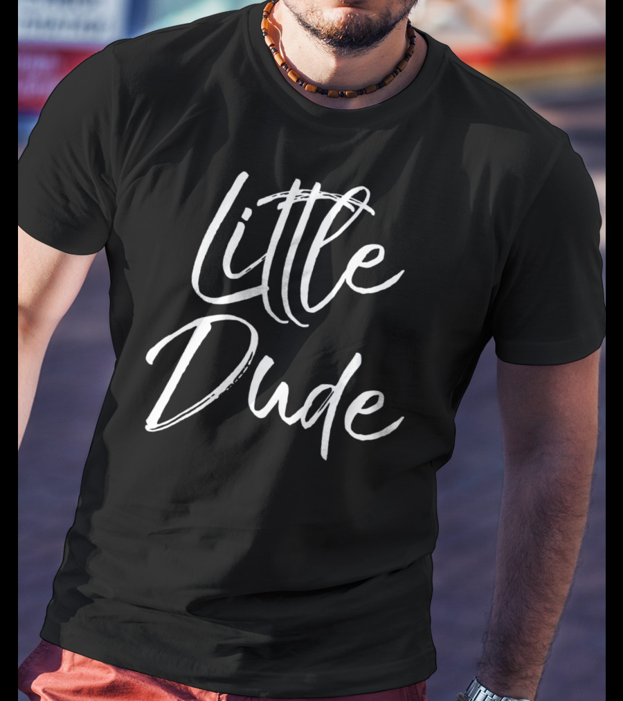 Little Dude Fun Cute Boys T-Shirt