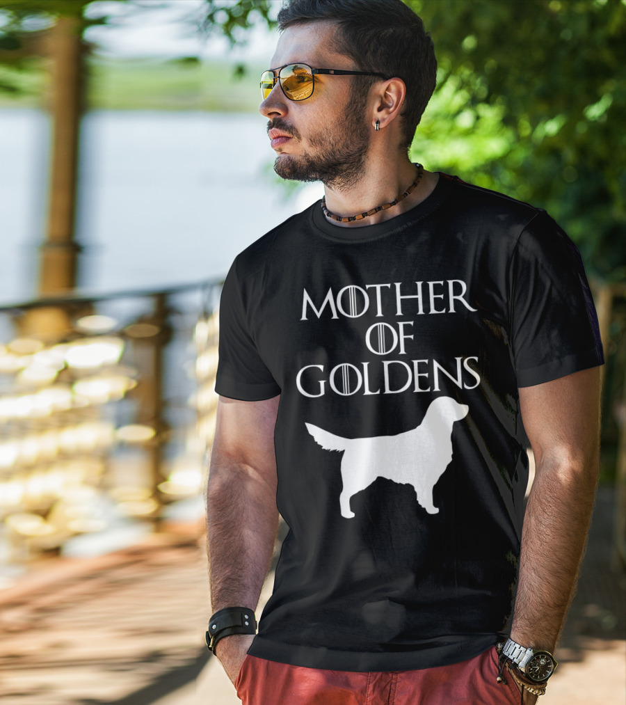 Mother Of Goldens Cute And Unique White T-Shirt