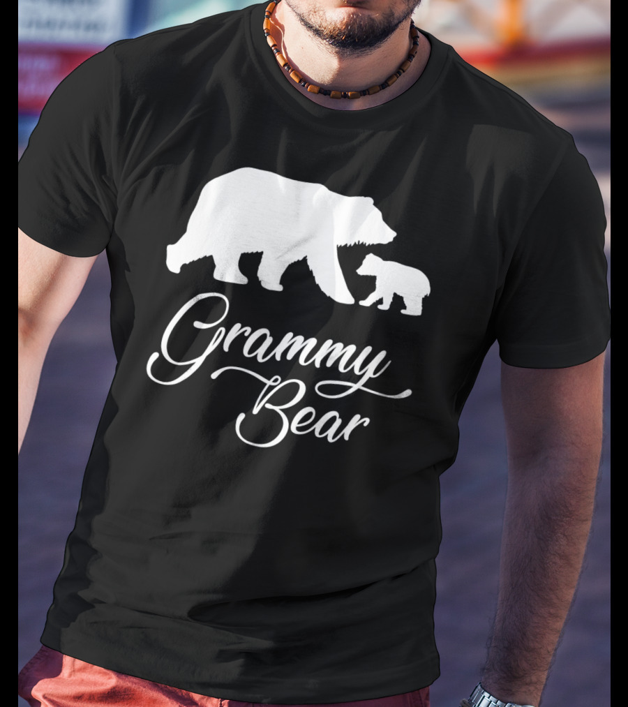 Grammy Bear Grandmother Cute Bear Cubs T-Shirt