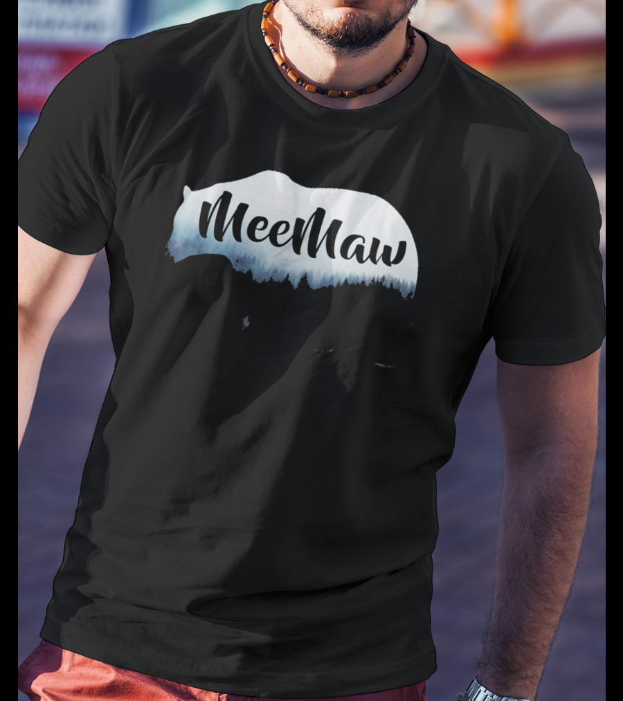 Meemaw Bear Forest T-Shirt