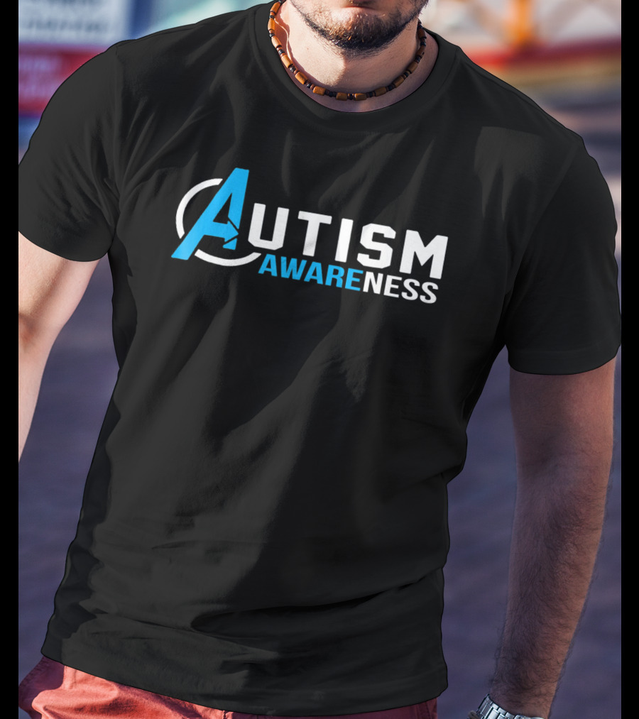 Autism Awareness Symbol Inspired By Superhero T-Shirt