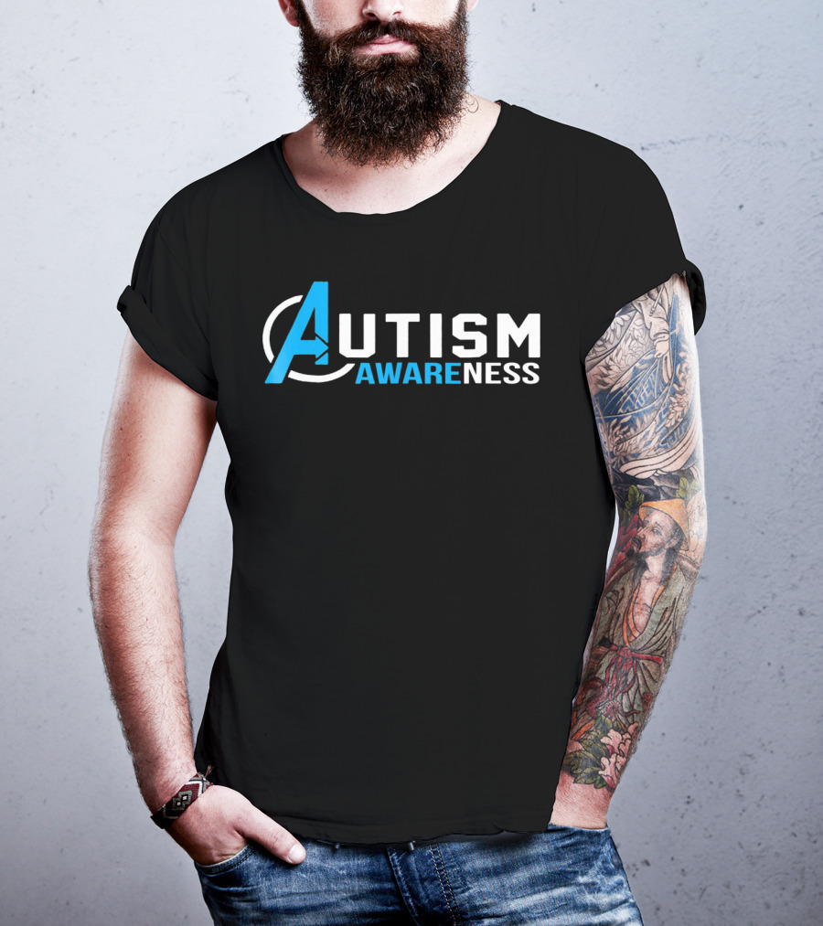 Autism Awareness Symbol Inspired By Superhero T-Shirt