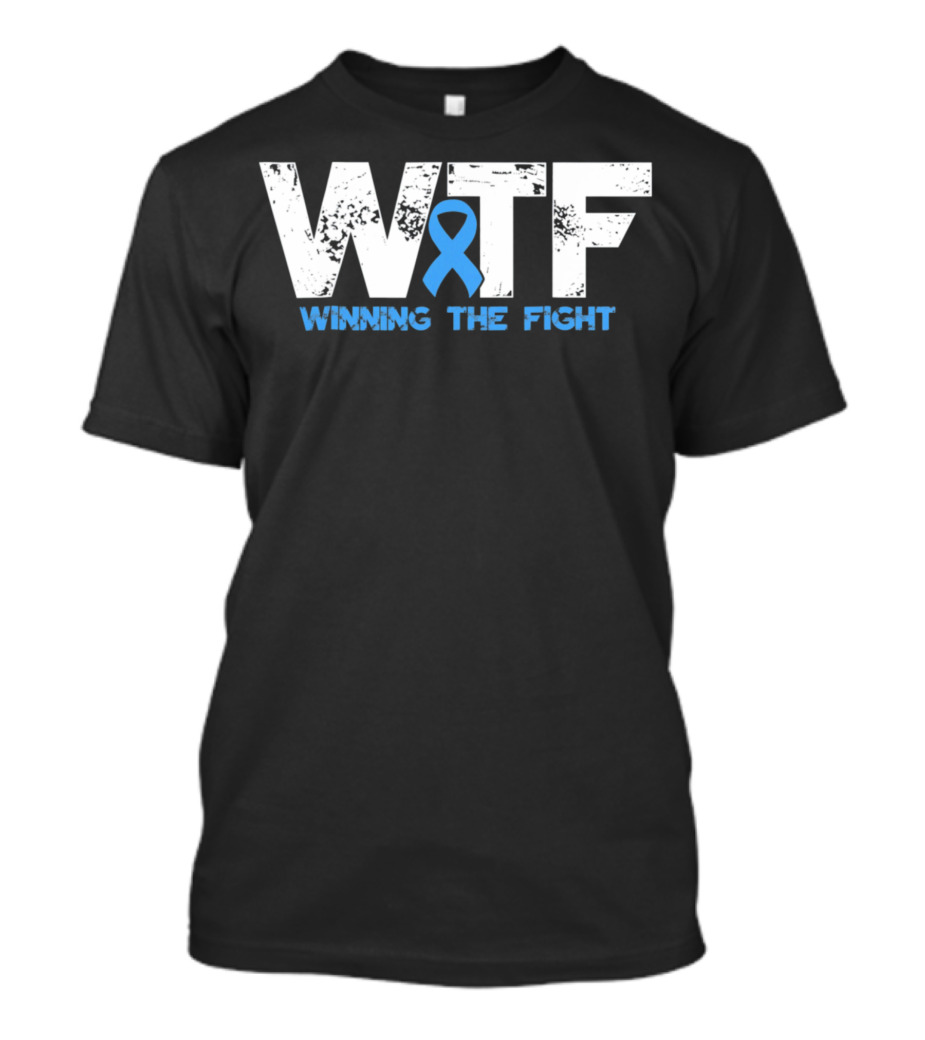 Winning The Fight WTF Addison's Disease Awareness T-Shirt