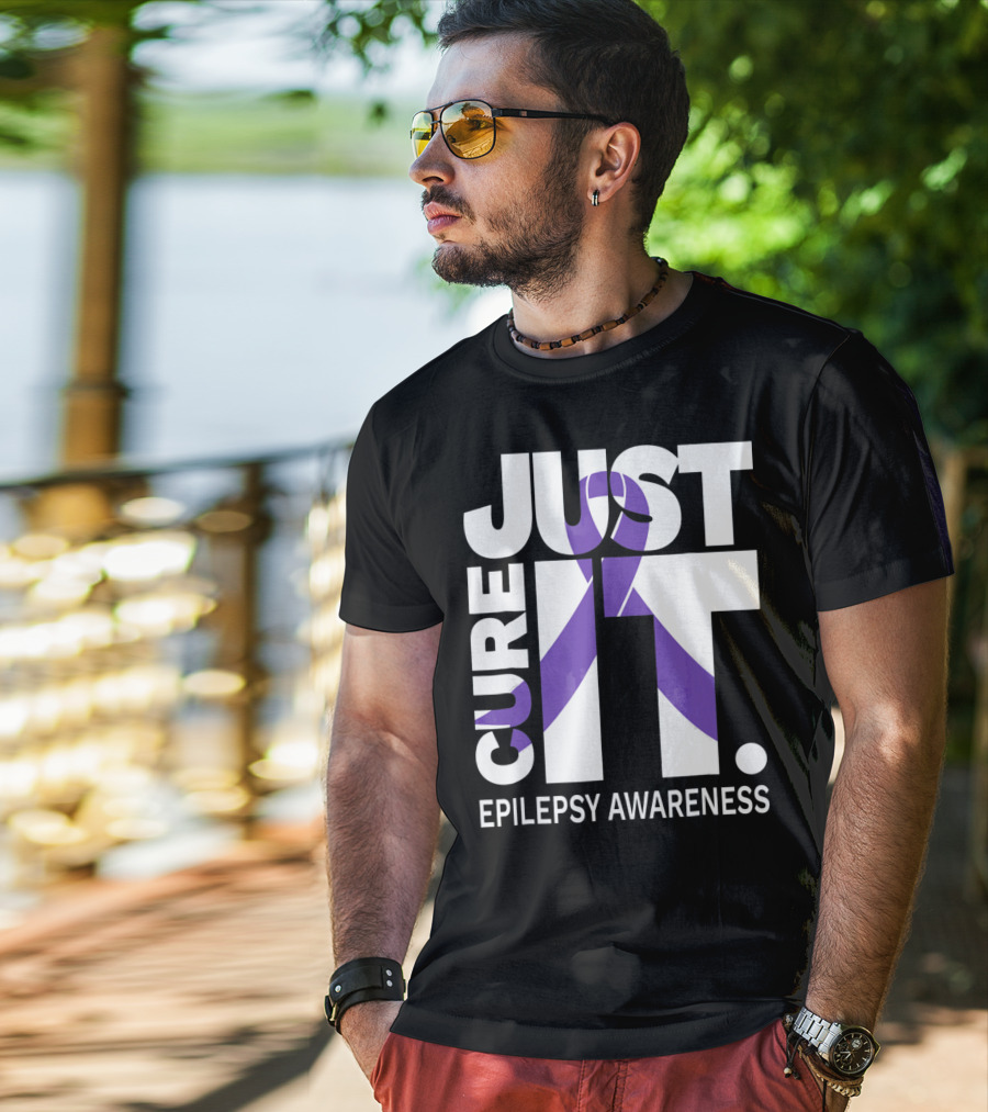 Just Cure It Epilepsy Awareness T-Shirt