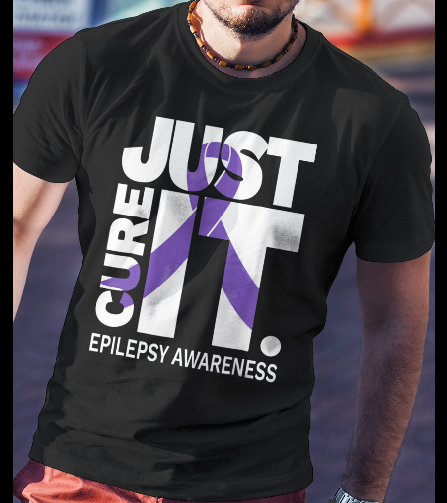 Just Cure It Epilepsy Awareness T-Shirt
