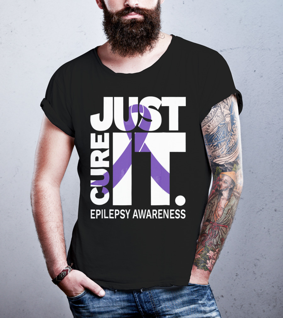 Just Cure It Epilepsy Awareness T-Shirt