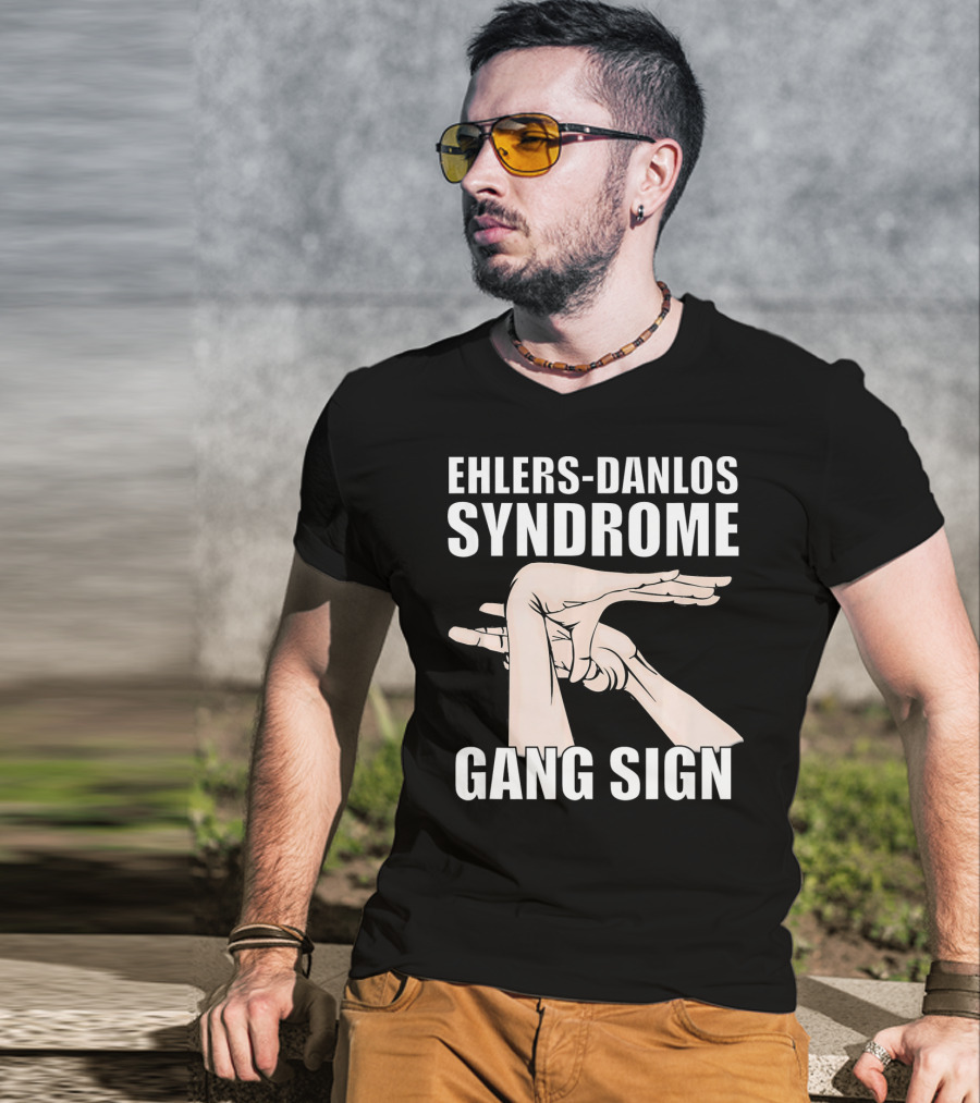 Ehlers-Danlos Syndrome Gang Sign Awareness T-Shirt