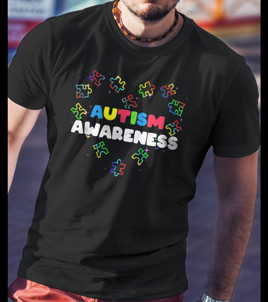 Heart Puzzle Autism Awareness T-Shirt