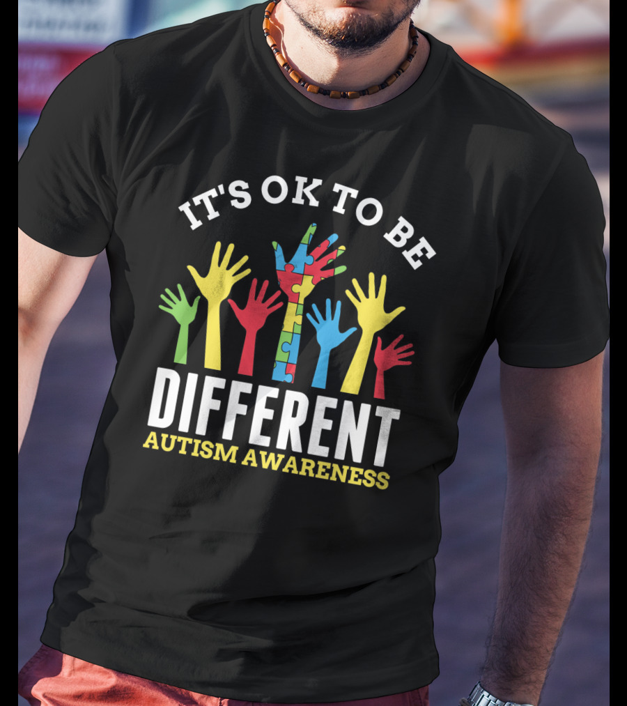 It's OK To Be Different Autism Awareness T-Shirt