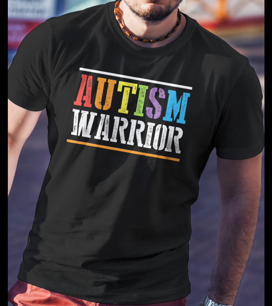 Autism Warrior Autism Awareness Month T-Shirt