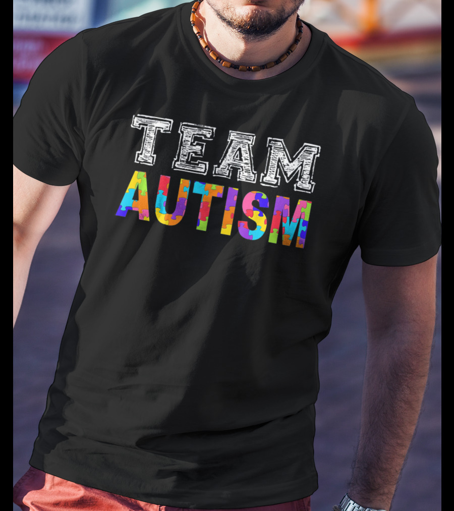 Team Autism Awareness Autism Squad Support T-Shirt
