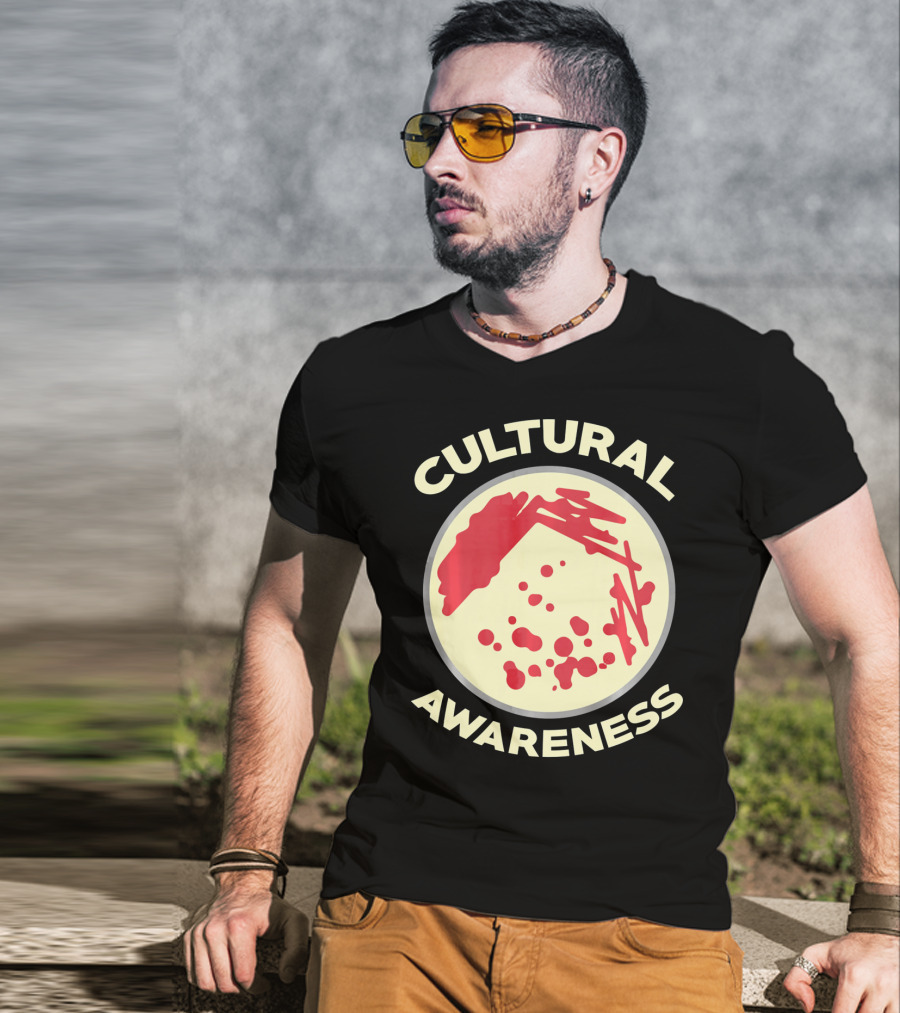 Cultural Awareness Funny Microbiology Cultu T-Shirt