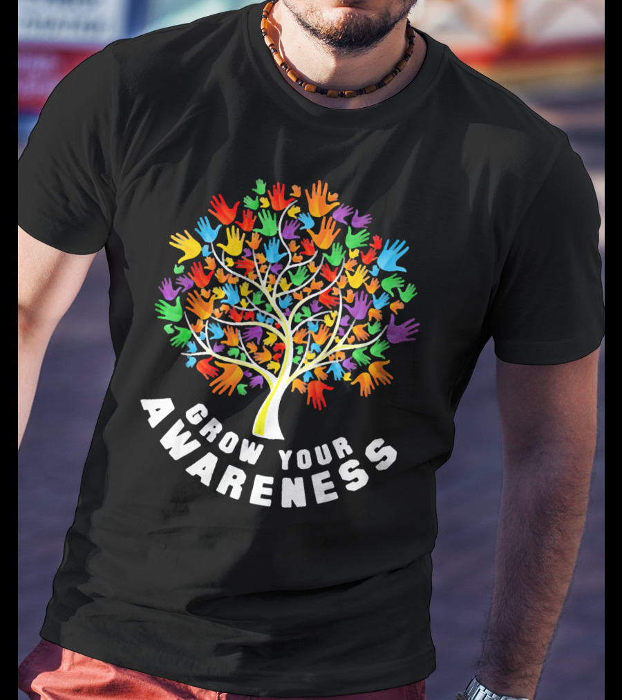 Grow Your Awareness Autism Awareness Charity T-Shirt