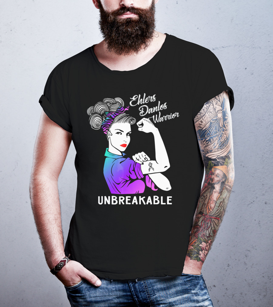 Ehlers Danlos Syndrome Warrior Unbreakable T-Shirt