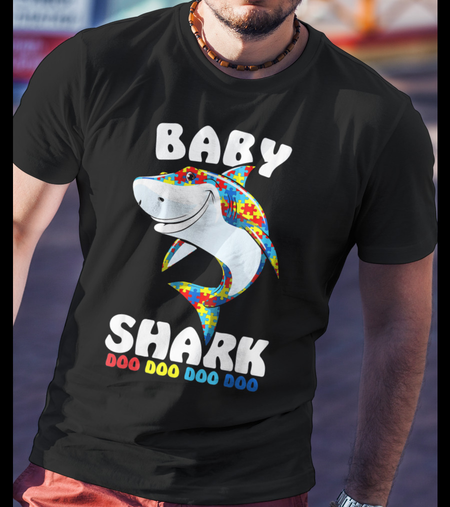 Baby Shark Doo Doo Doo Doo Puzzle Birthday T-Shirt
