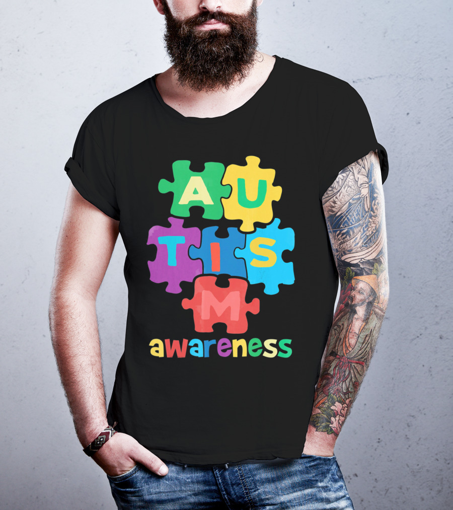 AUTISM Awareness Puzzles T-Shirt