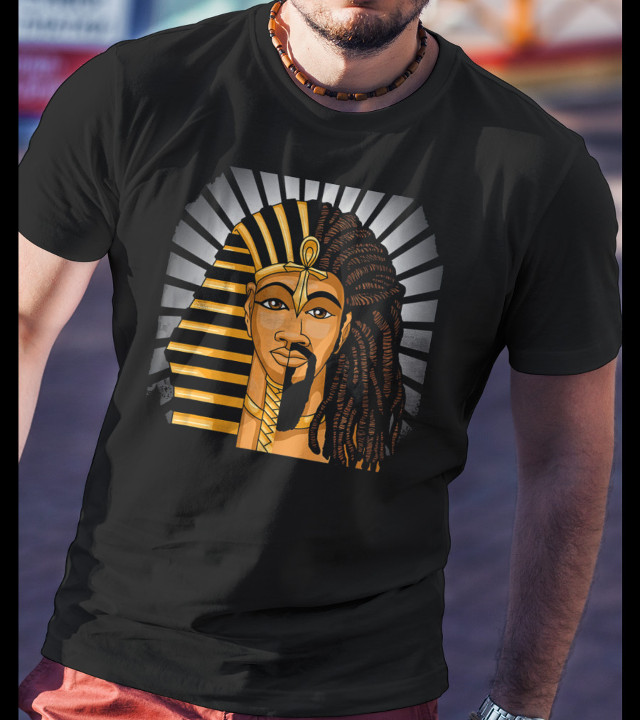 Pharaoh Dashiki Educated King Men Iconic T-Shirt