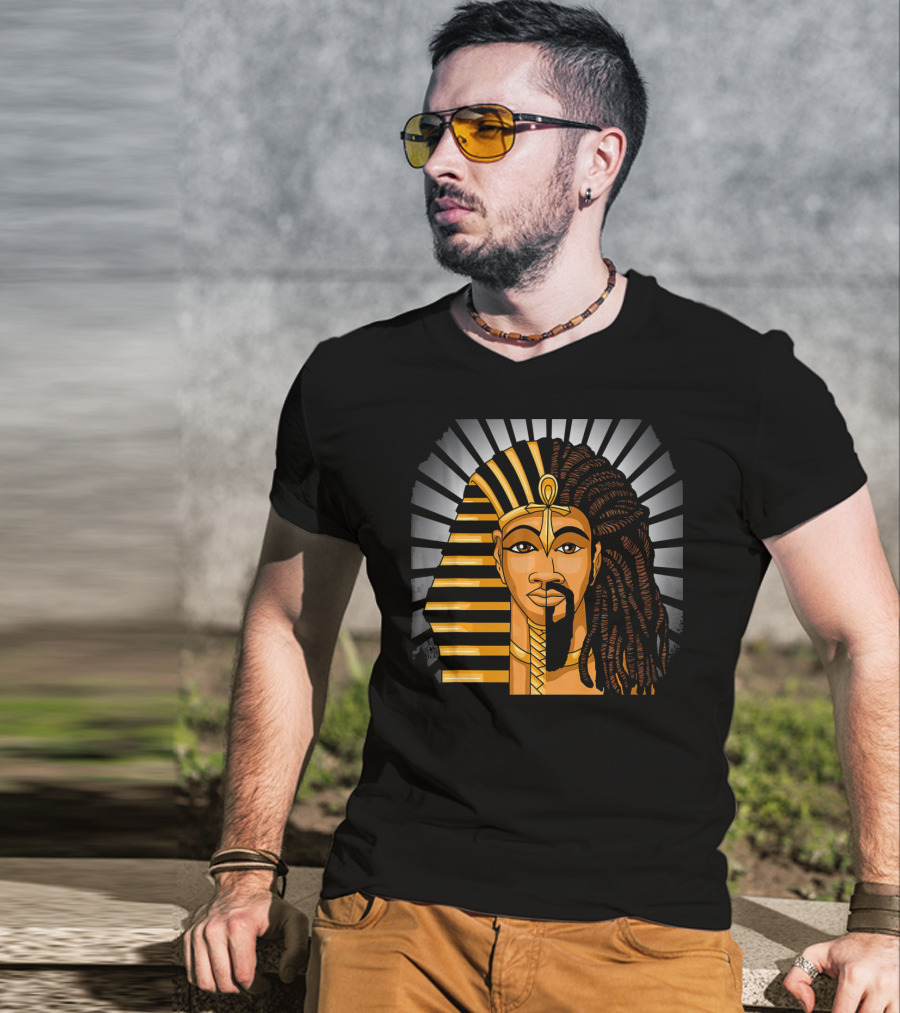 Pharaoh Dashiki Educated King Men Iconic T-Shirt