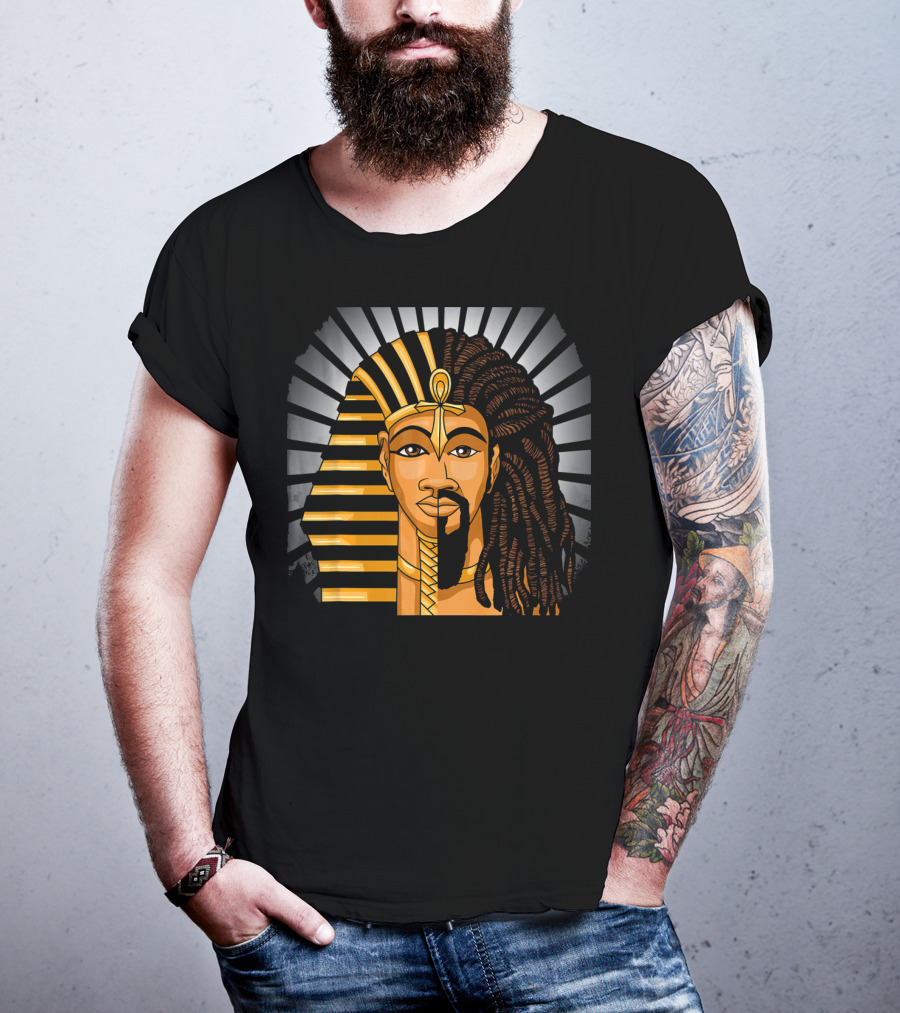 Pharaoh Dashiki Educated King Men Iconic T-Shirt