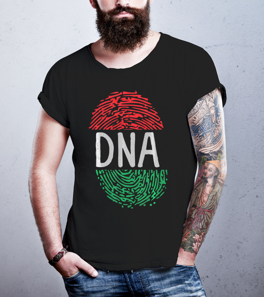 Real Africa DNA Thumbprint Flag T-Shirt