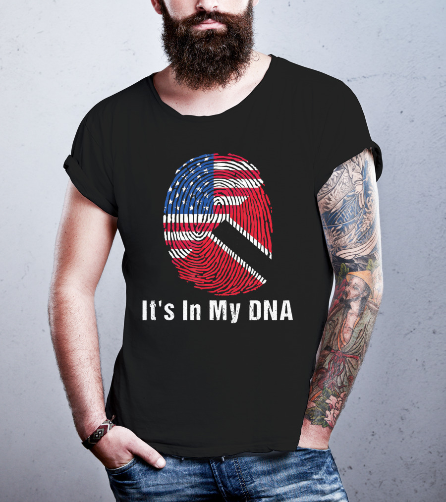 Trinidad And Tobago Flag USA Flag It's In My DNA T-Shirt