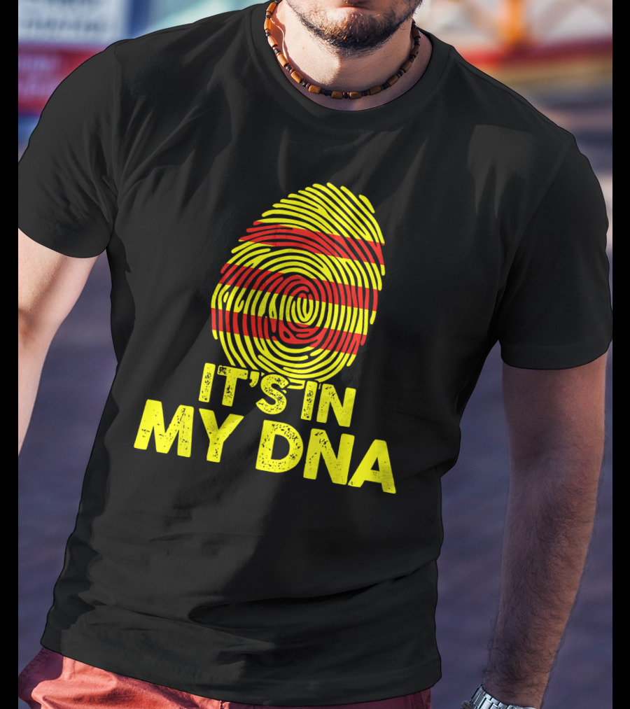 It's In My DNA Vietnam Fingerprint T-Shirt