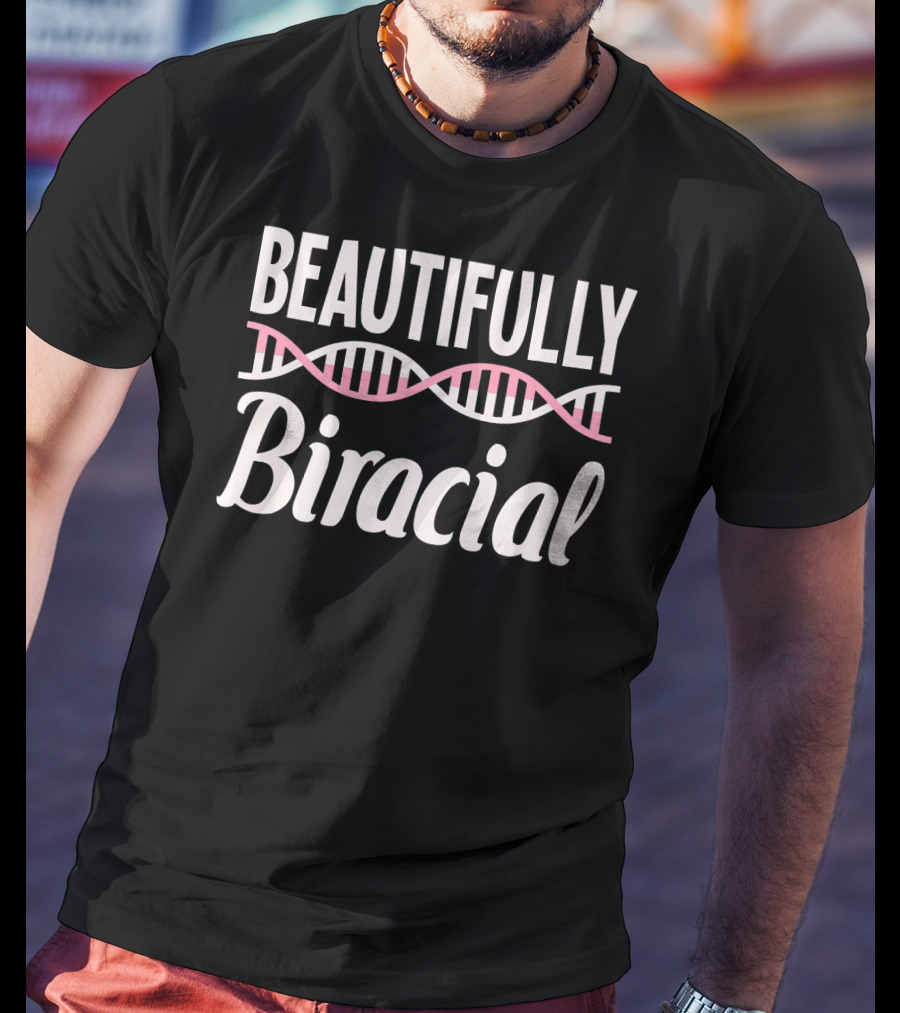 Beautifully Biracial DNA Strand T-Shirt