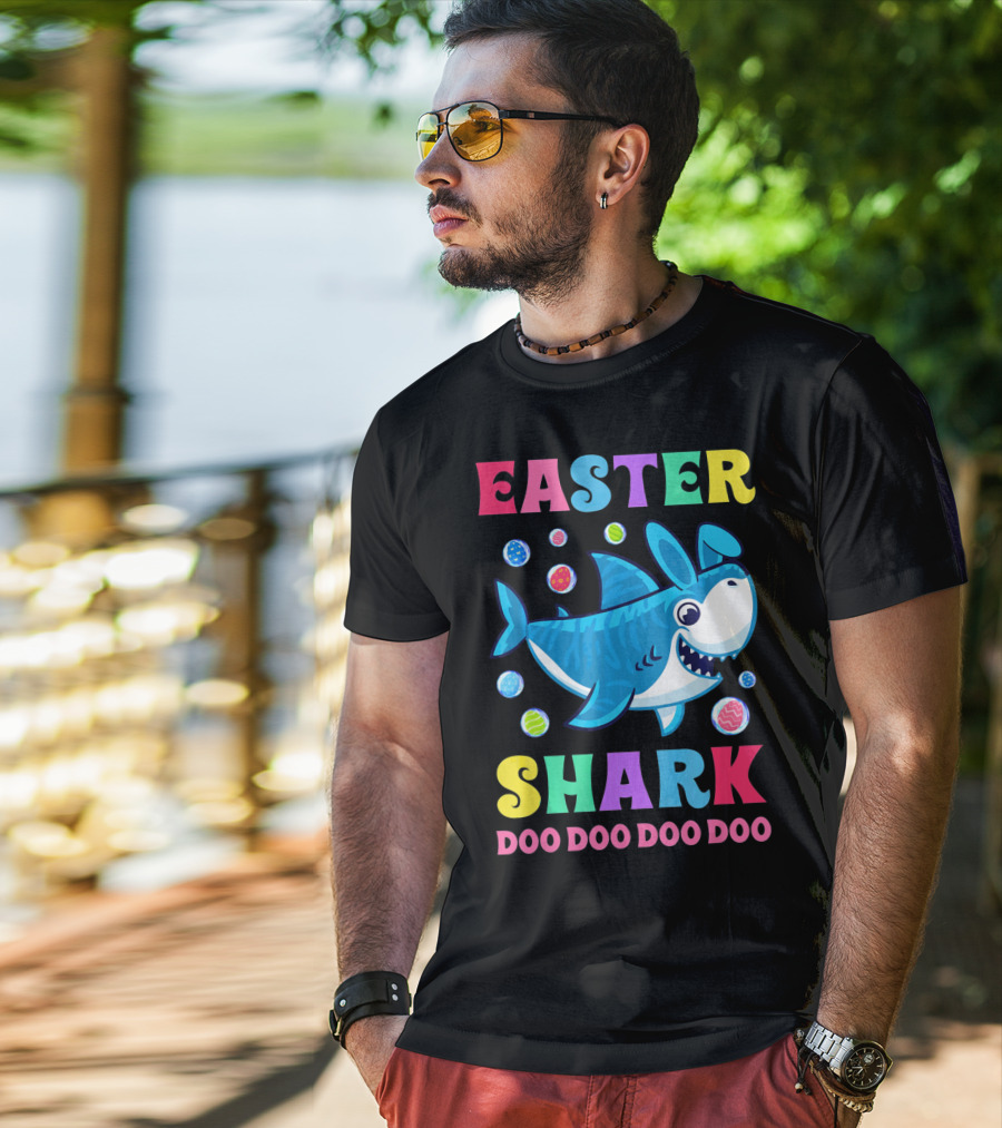 Easter Shark Doo Doo Doo Doo T-Shirt