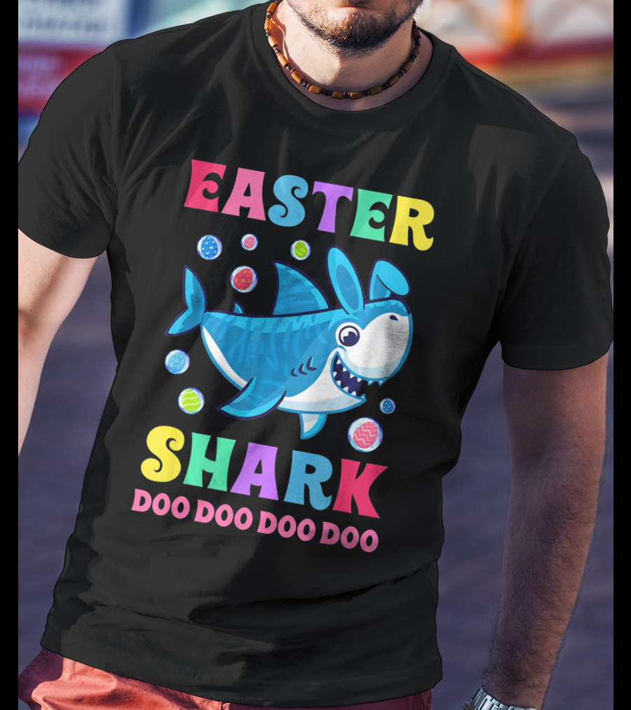 Easter Shark Doo Doo Doo Doo T-Shirt