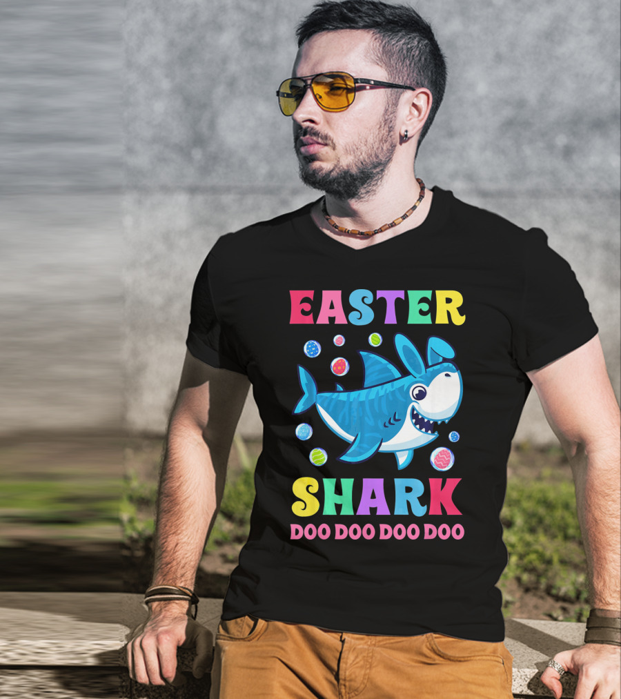Easter Shark Doo Doo Doo Doo T-Shirt