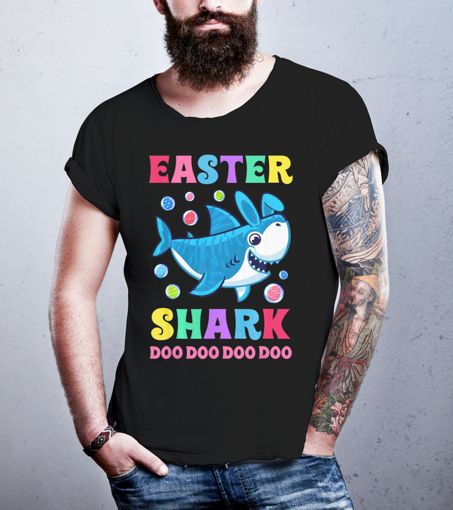Easter Shark Doo Doo Doo Doo T-Shirt