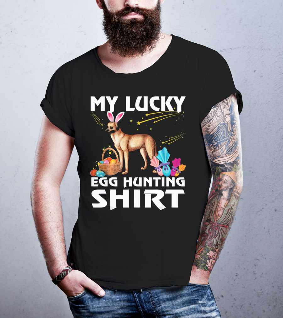 My Lucky Egg Hunting Shirt Anatolian Shepherd Dog Bunny T-Shirt