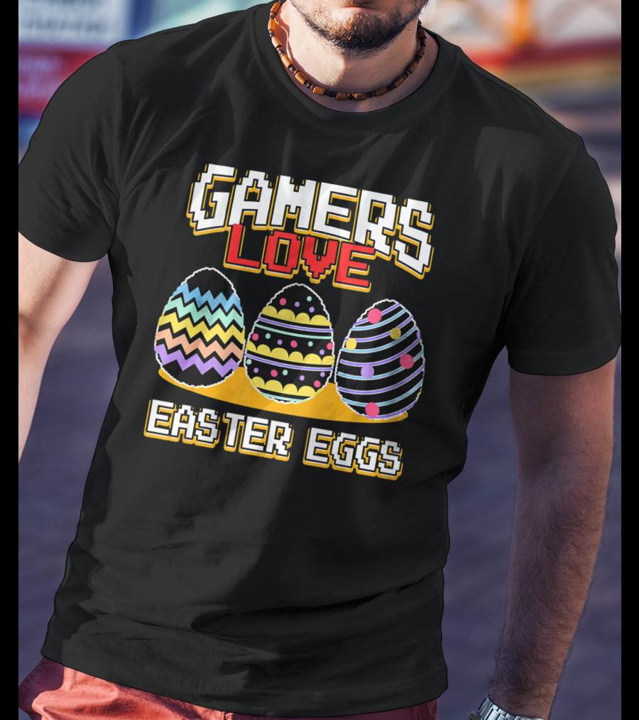 Gamers Love Easter Eggs Girls T-Shirt