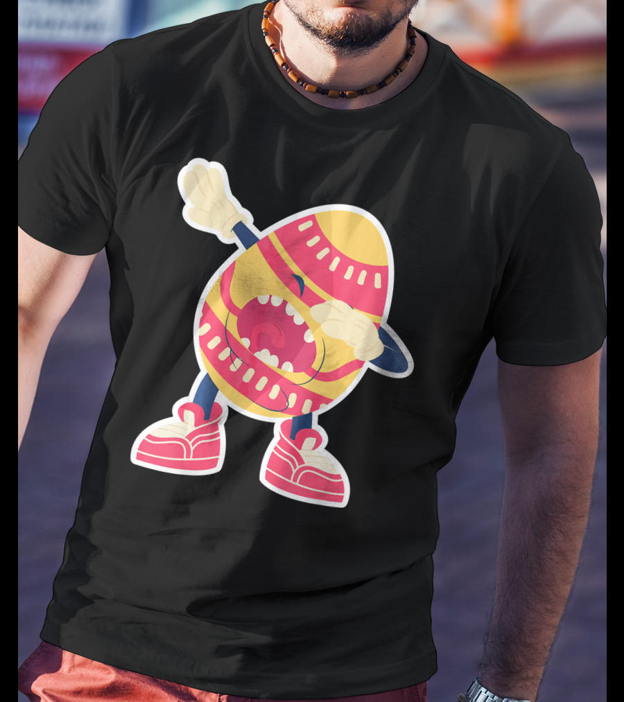 Dabbing Easter Egg In Sneakers T-Shirt