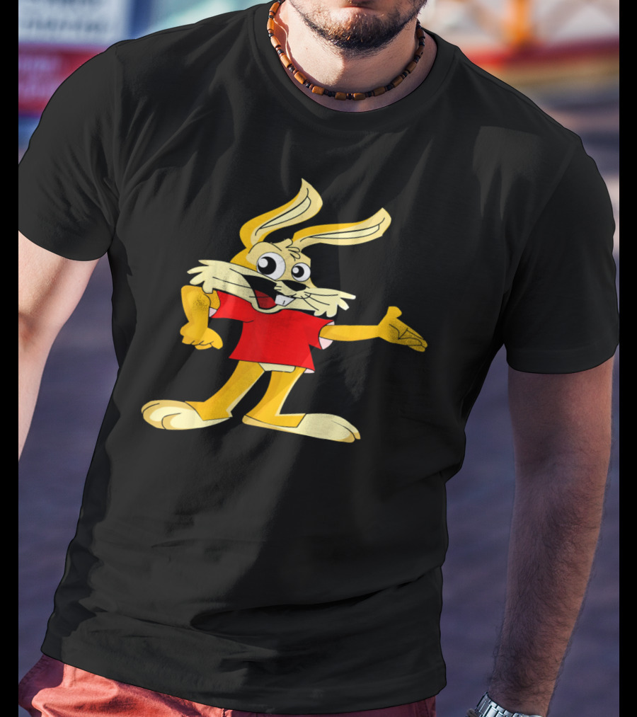 Rabbit Bunny Easter Cartoon Character T-Shirt
