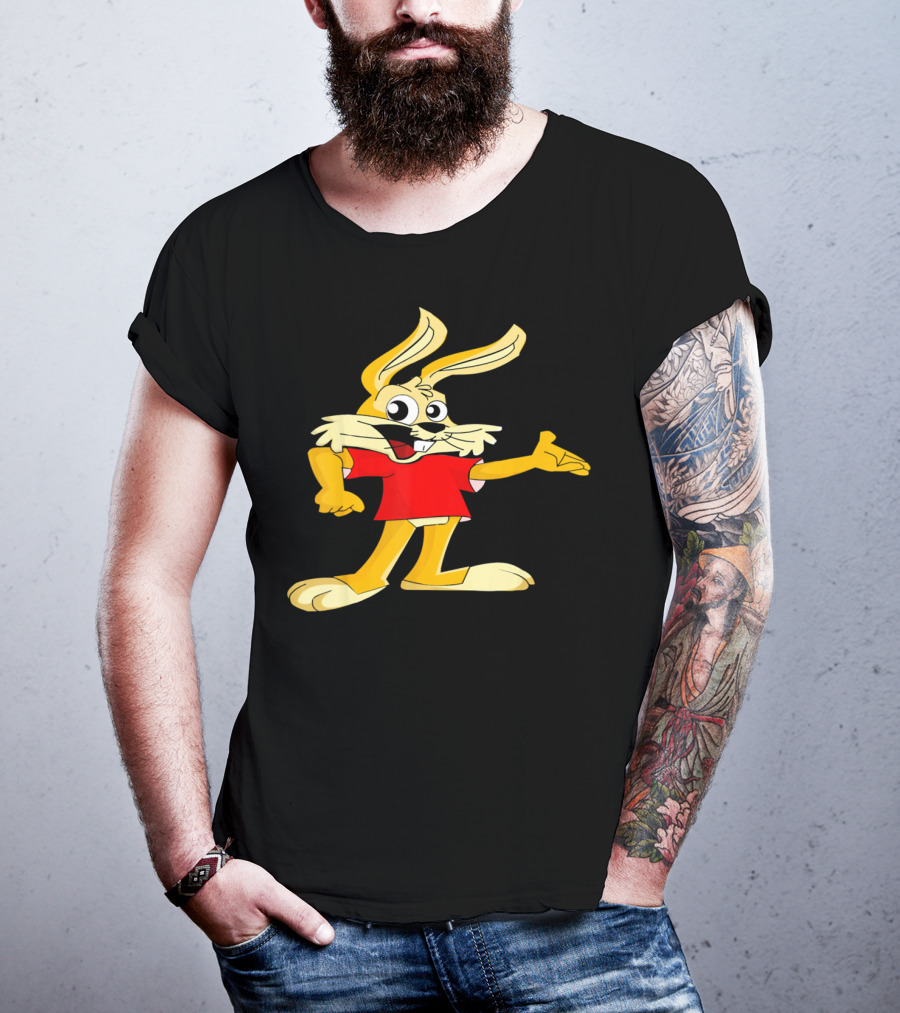 Rabbit Bunny Easter Cartoon Character T-Shirt