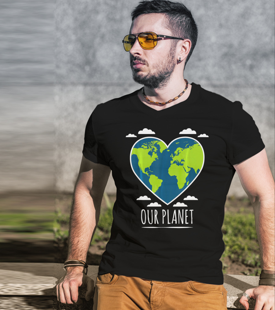 Earth Day Our Planet Love Climat T-Shirt
