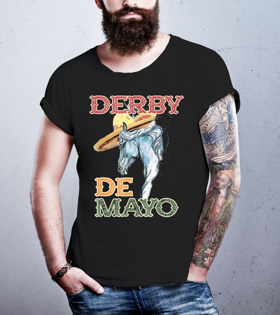 Derby Sombrero De Mayo Horse T-Shirt