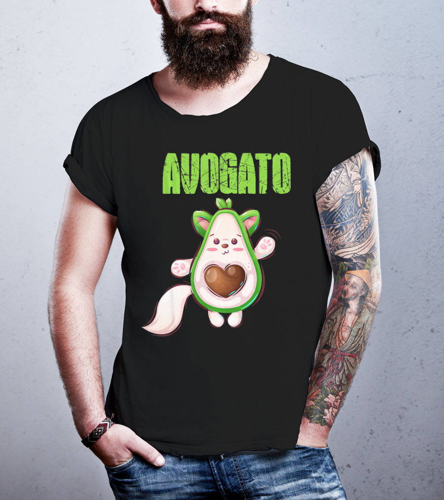 AVOGATO Cinco De Mayo Cat Avocado T-Shirt