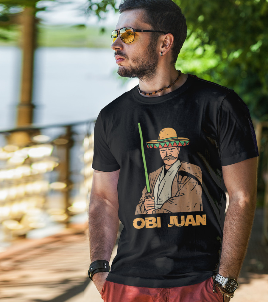 Obi Juan Mexican Sombrero Jedi T-Shirt