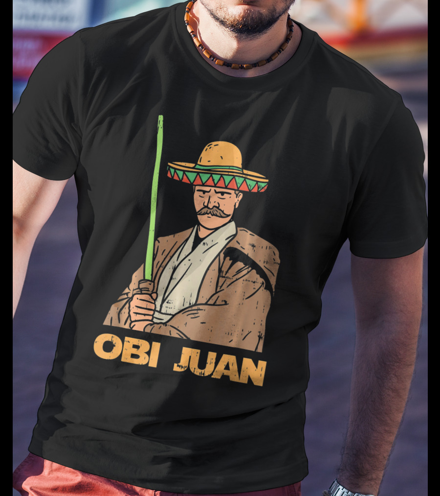 Obi Juan Mexican Sombrero Jedi T-Shirt