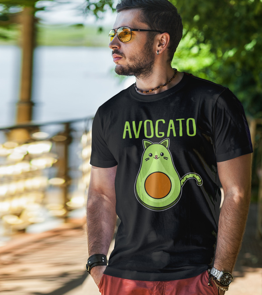 Avogato Cat Cinco De Mayo T-Shirt