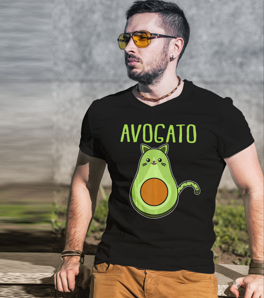 Avogato Cat Cinco De Mayo T-Shirt