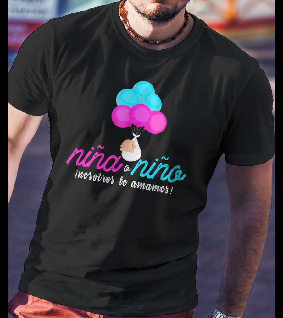 Niña O Niño Nosotros Te Amamos Playera Latino Revelación T-Shirt
