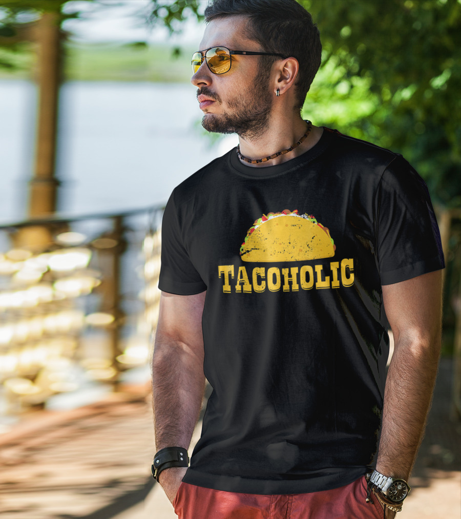 Taco Lover Tacoholic Funny Taco T-Shirt