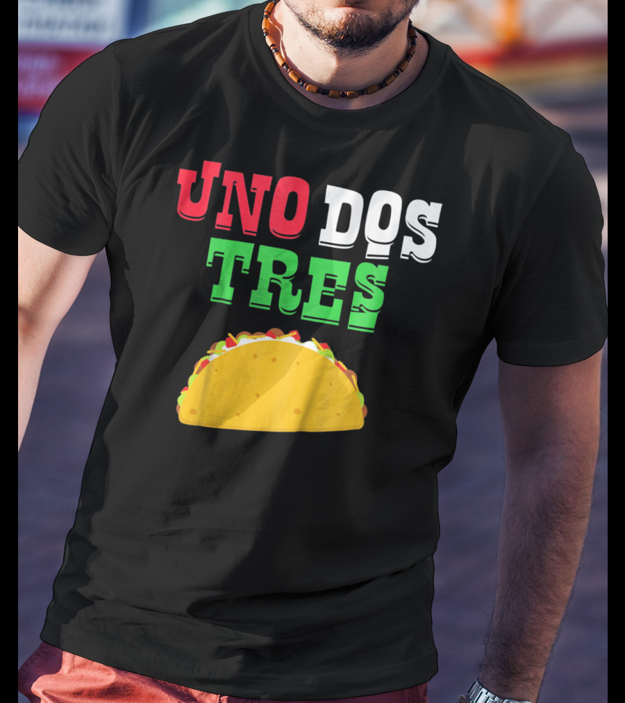 Uno Dos Tres Taco Kids Funny T-Shirt